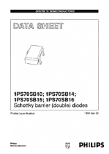 DataSheet 1PS70SB16 pdf